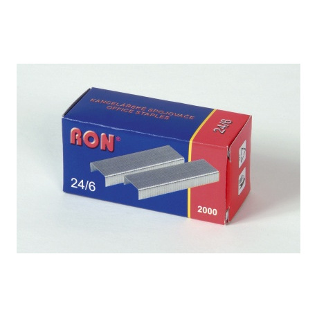 Sponky do sešívačky 24/6 2000ks