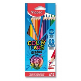 Pastelky Maped trojhranné Color´Peps 12 barev