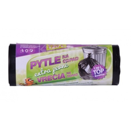 Pytel 120L 20ks černý