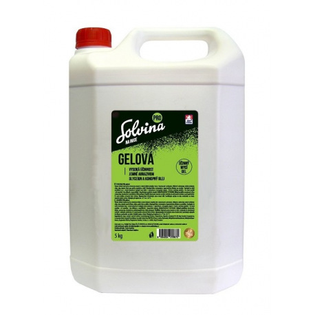 Solvina PRO gelová mycí gel na ruce 5kg