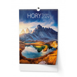 BNG6-24 Nástěnný kalendář - Hory - A3 -1