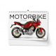 BNE1-24 Nástěnný kalendář - Motorbike - A3-1