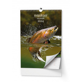 Nástěnný kalendář - Rybářský kalendář  - A3