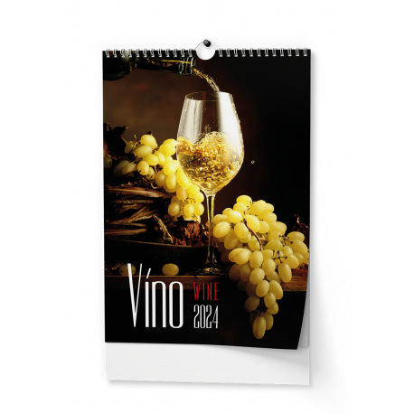 BNF1-24 Nástěnný kalendář - Víno - A3                                                               