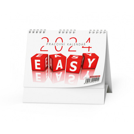 BSA5-24 Stolní kalendář - Pracovní kalendář EASY -1