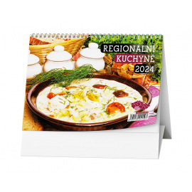 Stolní kalendář - Regionální kuchyně