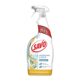 SAVO univerzální dezinfekční sprej 700ml pomeranč