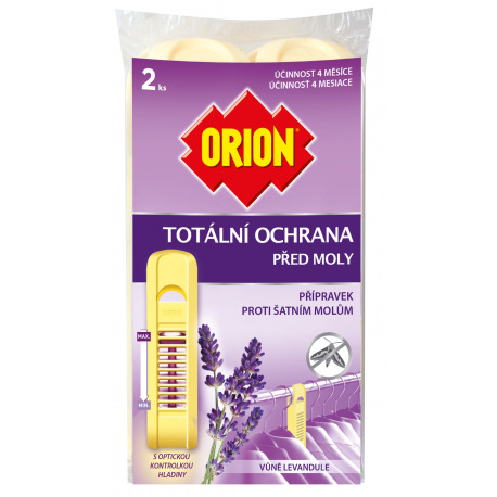 Přípravek proti šatním molům Levandule 2ks