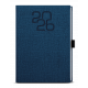 BDD27-1-26 Denní diář - David - Fabric - A5 - modrá-1