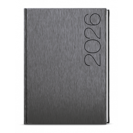 BDD30-31-26 Denní diář - David - ForMen - A5 - Grey-1