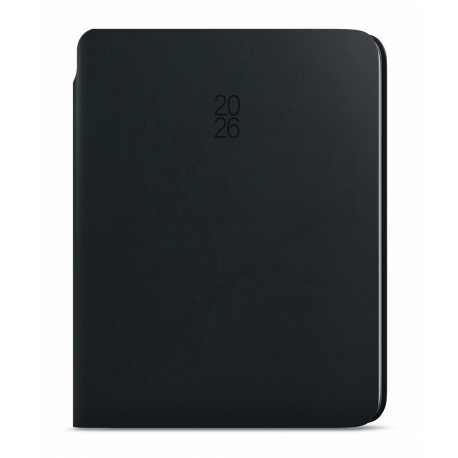 BDD16-2-26 Denní diář - David - Softy - A5 - černá-1