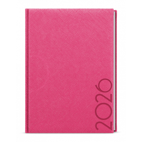 BDD13-51-26 Denní diář - David - Tora - A5 - růžová-1