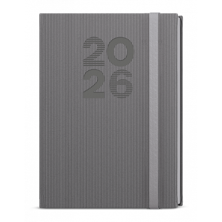 BDD23-31-26 Denní diář - David - Vigo - A5 - šedá-1