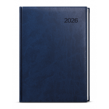 BDD6-1-26 Denní diář - David - Vivella - A5 - modrá-1