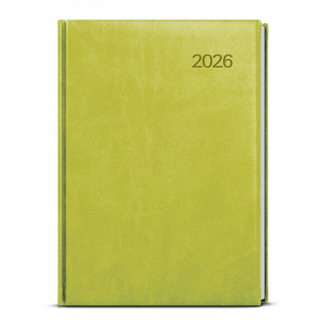 BDD6-5-26 Denní diář - David - Vivella - A5 - zelená-1