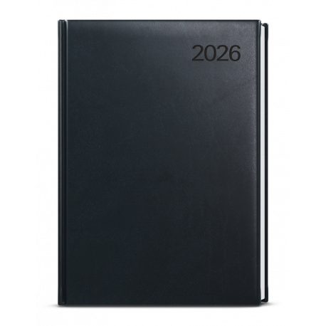 BDG6-2-26 Denní diář - Goliáš - Vivella - A4 - černá-1