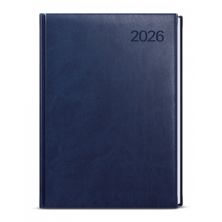 BDG6-1-26 Denní diář - Goliáš - Vivella - A4 - modrá-1
