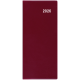BMB1-3-26 Měsíční diář - Božka - PVC - bordó-1