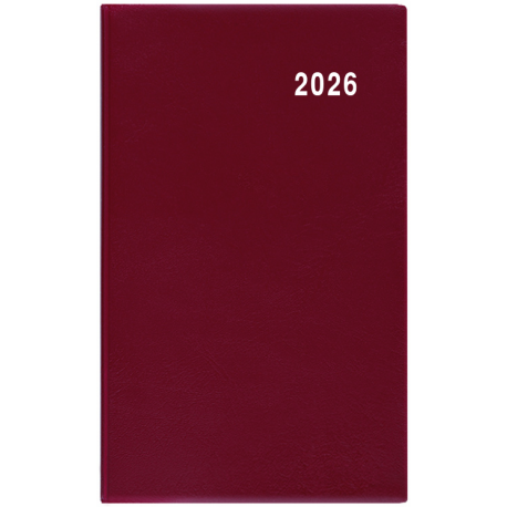 BMD1-3-26 Měsíční diář - Diana - PVC - bordó-1