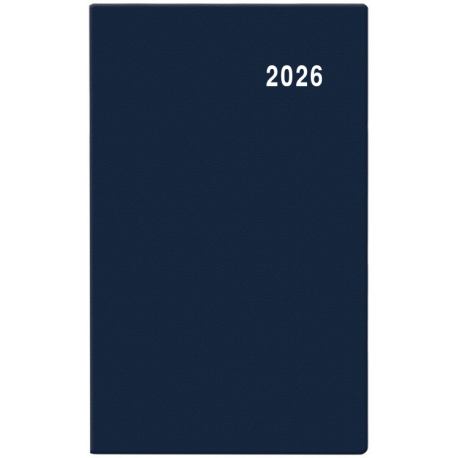 BMD1-1-26 Měsíční diář - Diana - PVC - modrá-1