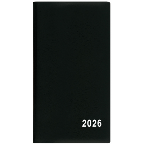 BMF1-2-26 Měsíční diář - Františka - PVC - černá-1