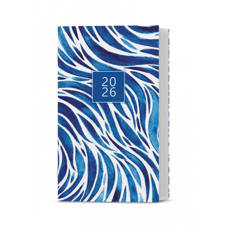 BMM9-1-26 Měsíční diář - Marika - lamino - Modrá-1