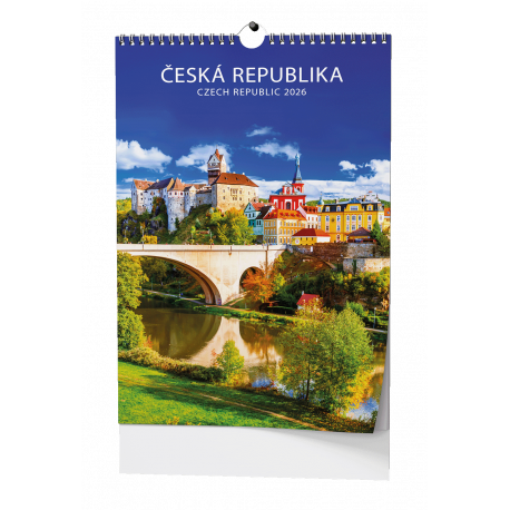 BNK0-26 Nástěnný kalendář - Česká republika - A3-1