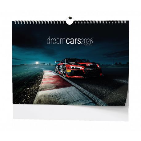 BNE10-26 Nástěnný kalendář - Dream Cars - A3-1