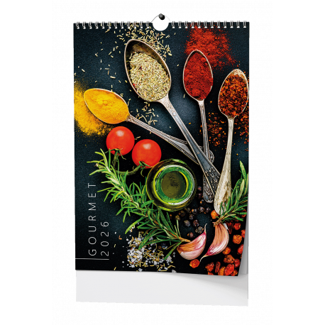 BNG11-26 Nástěnný kalendář - Gourmet  - A3                                   -1
