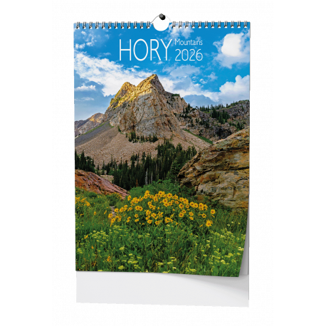 BNG6-26 Nástěnný kalendář - Hory - A3 -1
