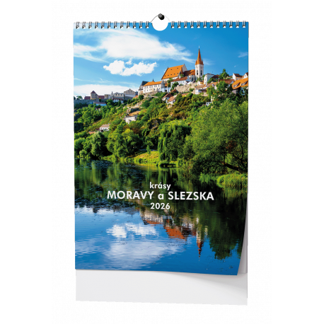 BNF7-26 Nástěnný kalendář - Krásy Moravy a Slezska - A3-1