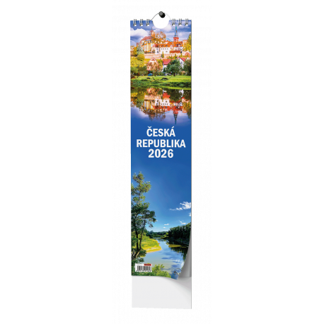 BNB3-26 Nástěnný kalendář - Kravata - Česká republika -1