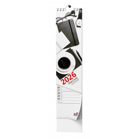 BNB2-26 Nástěnný kalendář - Kravata -  Pracovní-1