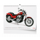 BNE1-26 Nástěnný kalendář - Motorbike - A3-2