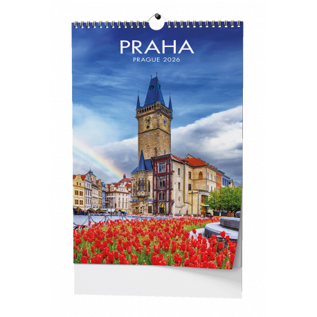 BNK1-26 Nástěnný kalendář - Praha - A3 -1