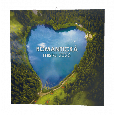 BNL6-26 Nástěnný kalendář - Romantická místa                   -1