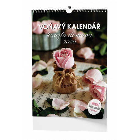 BNV5-26 Nástěnný kalendář - Voňavý kalendář Kouzlo domova - A3-1