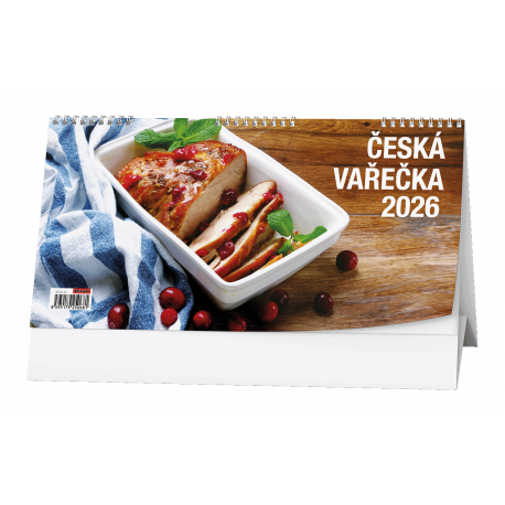 BSD6-26 Stolní kalendář - Česká vařečka-1