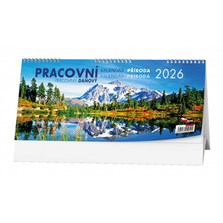 BSM6-26 Stolní kalendář - Daňový kalendář - Příroda      -1