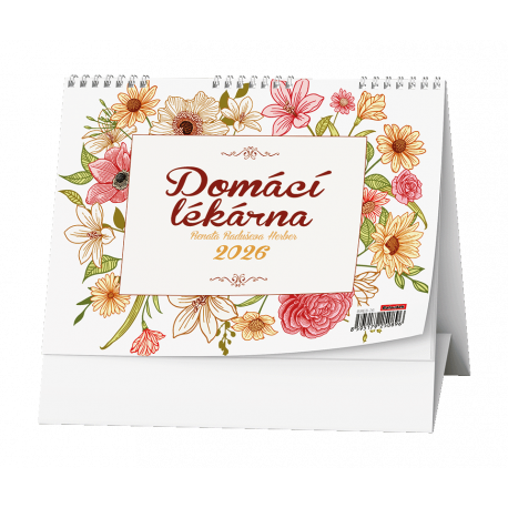 BSE8-26 Stolní kalendář - Domácí lékárna (Renata Raduševa Herber) -1