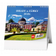 BSL1-26 Stolní kalendář - IDEÁL - Hrady a zámky -1