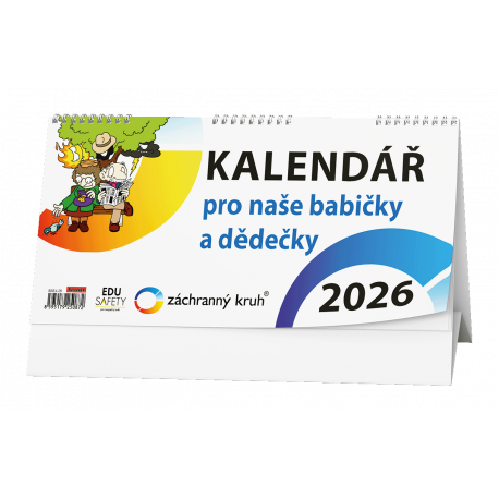 BSE4-26 Stolní kalendář - Kalendář pro naše babičky a dědečky-1