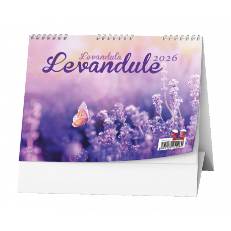 BSV5-26 Stolní kalendář - Levandule -1