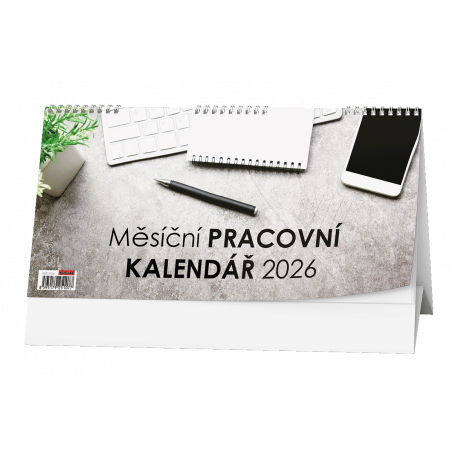 BSE13-26 Stolní kalendář - Měsíční pracovní kalendář-1