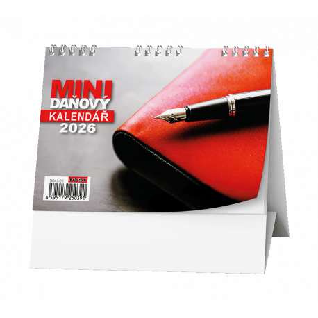 BSA8-26 Stolní kalendář - MINI daňový kalendář -1