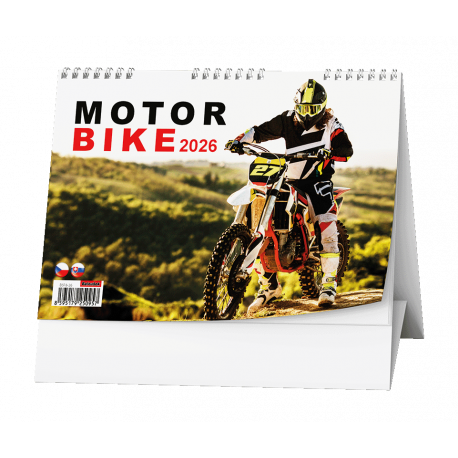 BSF8-26 Stolní kalendář - Motorbike                                                -1