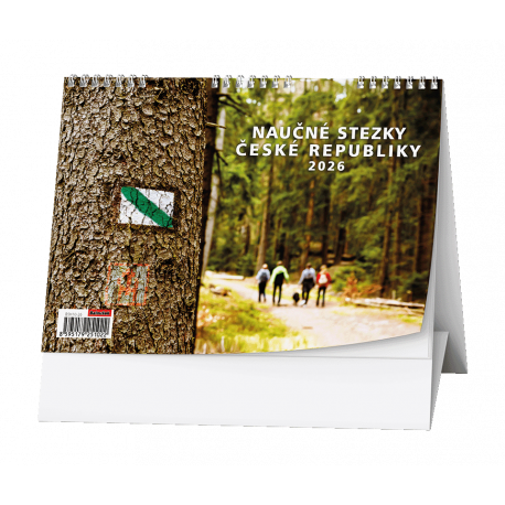 BSH10-26 Stolní kalendář - Naučné stezky ČR-1
