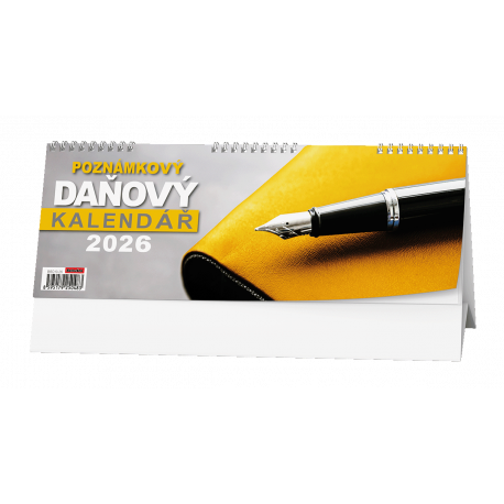 BSC10-26 Stolní kalendář - Poznámkový daňový kalendář -1