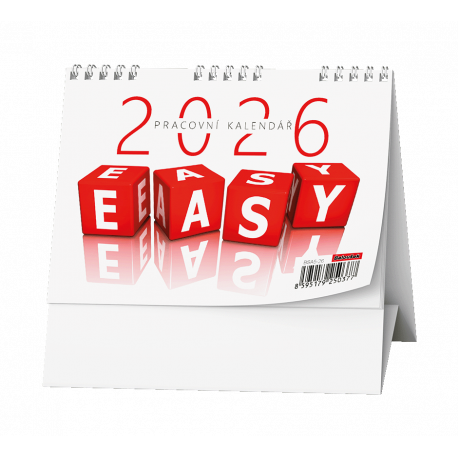 BSA5-26 Stolní kalendář - Pracovní kalendář EASY -1