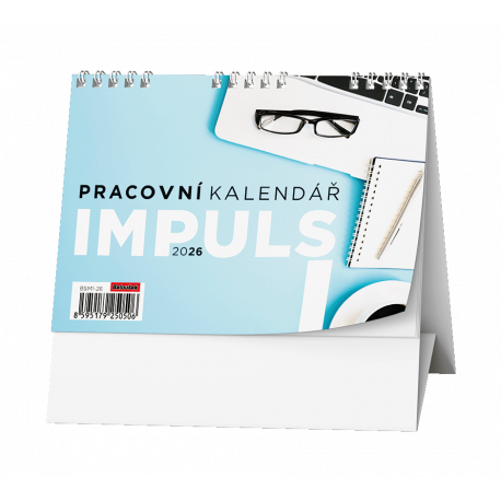 BSM1-26 Stolní kalendář - Pracovní kalendář IMPULS I-1